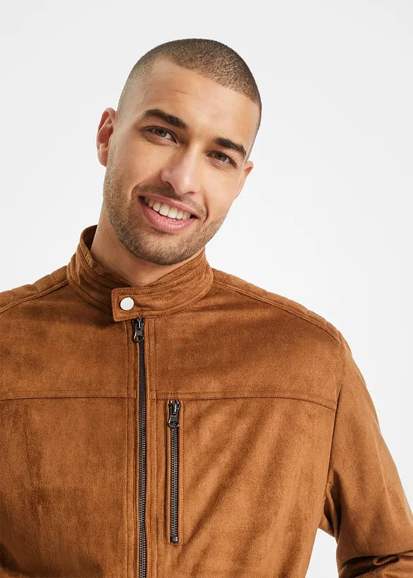 Giacca in similpelle scamosciata, bonprix
