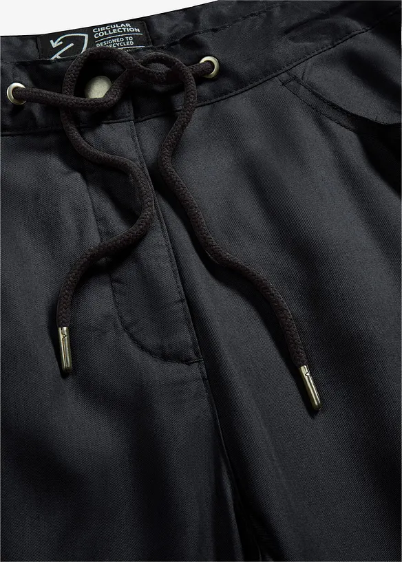 Pantaloni cargo leggeri in lyocell fluente, bonprix