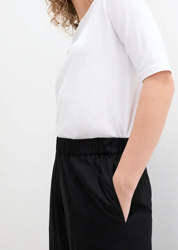 Pantaloni culotte in viscosa, bonprix