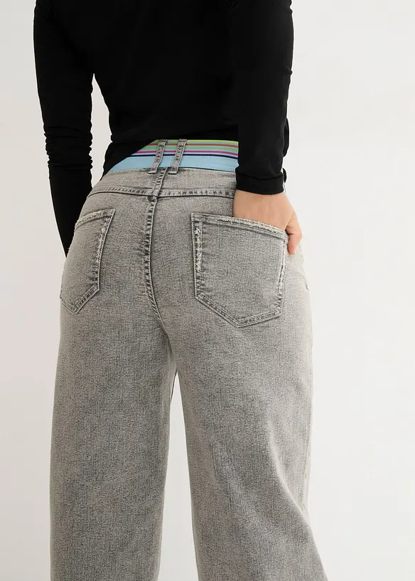 Jeans con lavaggio vintage, bonprix