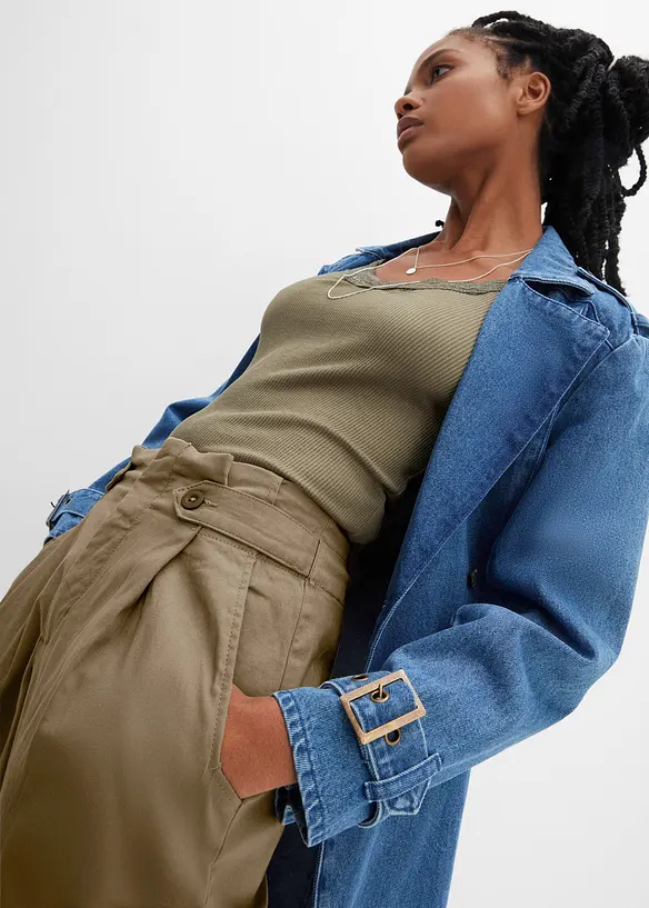 Pantaloni paper bag, bonprix