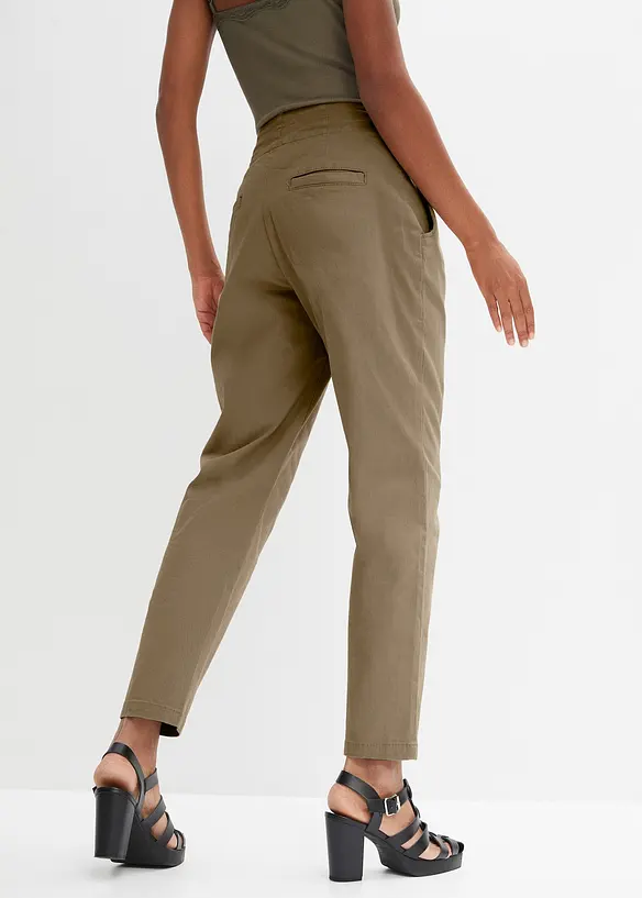 Pantaloni paper bag, bonprix