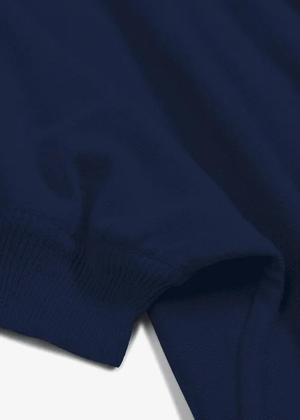 Maglione in filato fine di misto cotone, bonprix