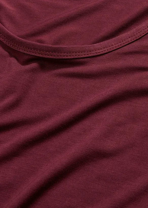 Maglia con scollo rotondo in viscosa morbida, bonprix