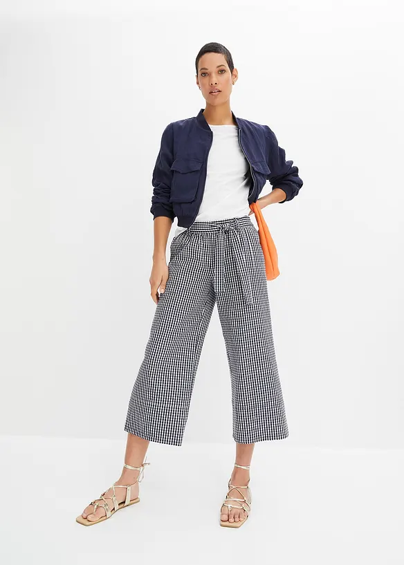 Pantaloni a quadretti Vichy, bonprix