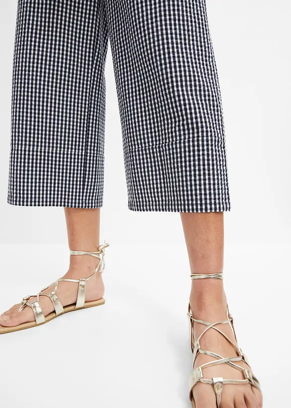 Pantaloni a quadretti Vichy, bonprix