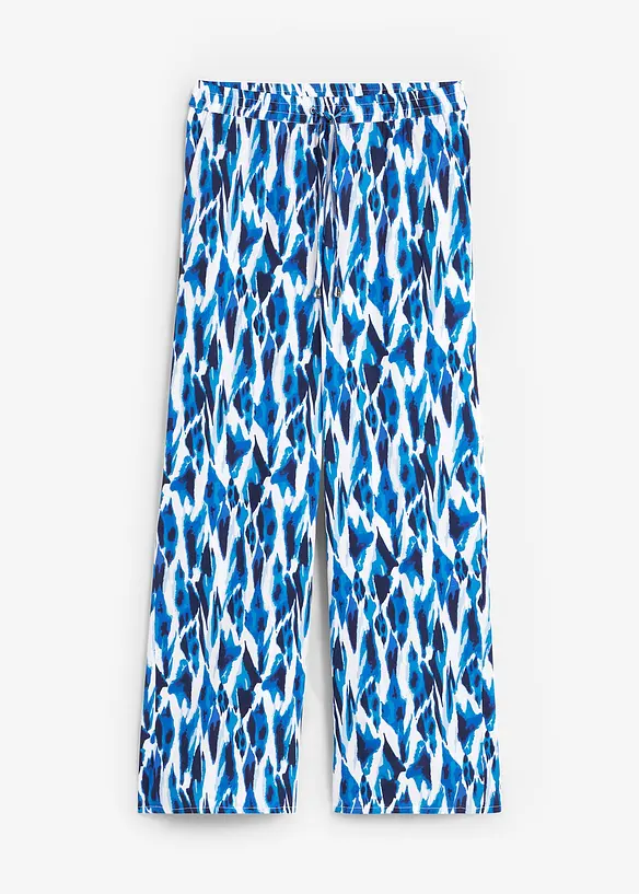 Pantaloni a palazzo in viscosa fluente, bonprix