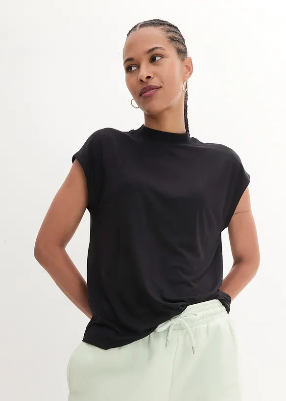 T-shirt con viscosa morbida, bonprix