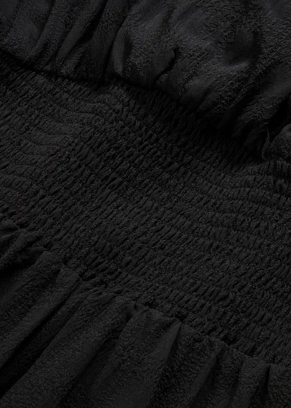 Abito con inserto smock, bonprix