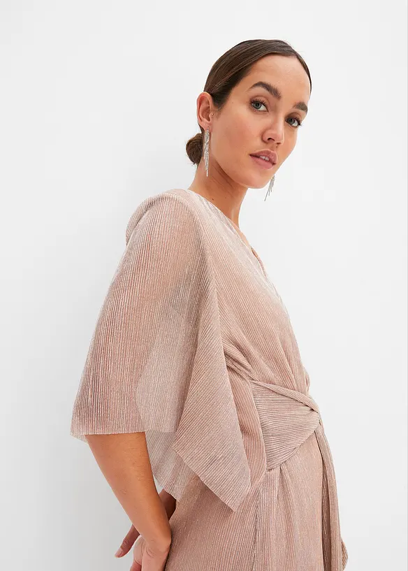 Abito con effetto lucido, bonprix