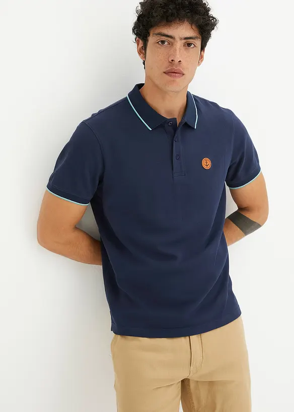 Polo in piquet di puro cotone biologico, bonprix