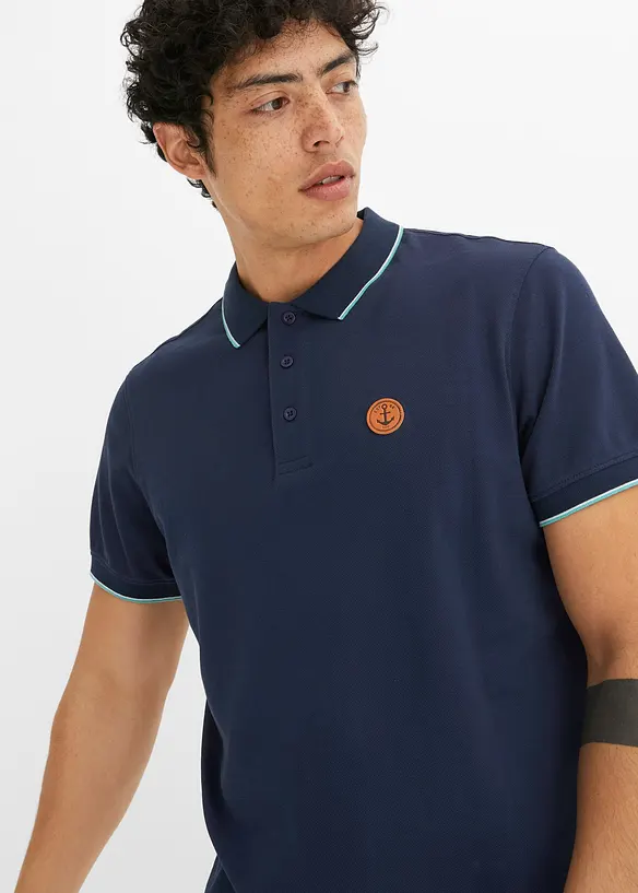 Polo in piquet di puro cotone biologico, bonprix