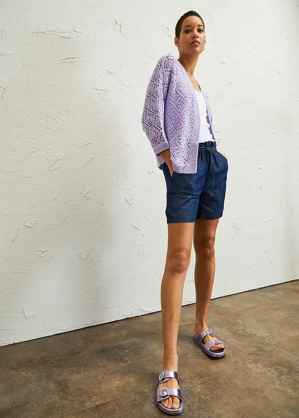 Cardigan traforato, bonprix