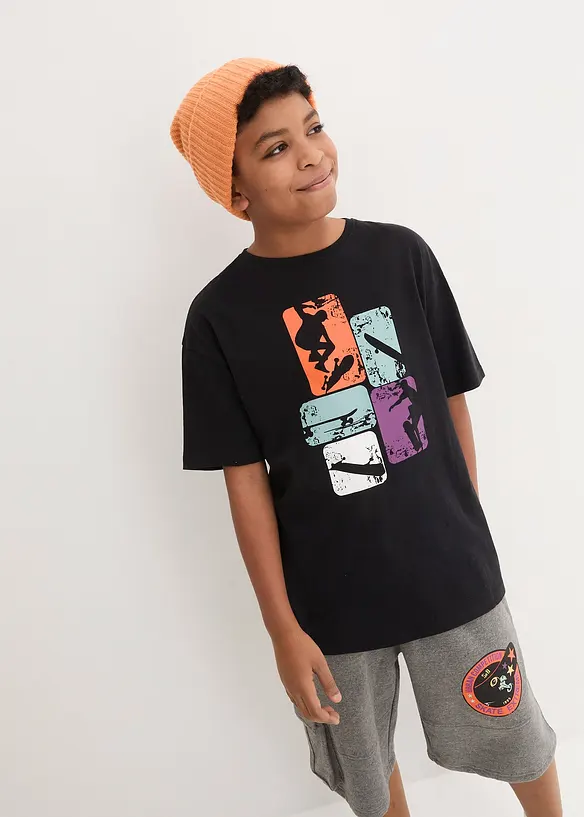 T-shirt in puro cotone biologico, bonprix