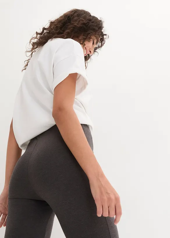 Leggings con puro cotone biologico (pacco da 2), bonprix