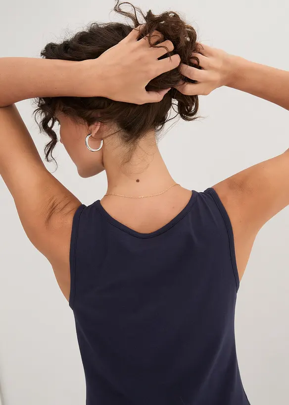 Canotta elasticizzata (pacco da 2), bonprix