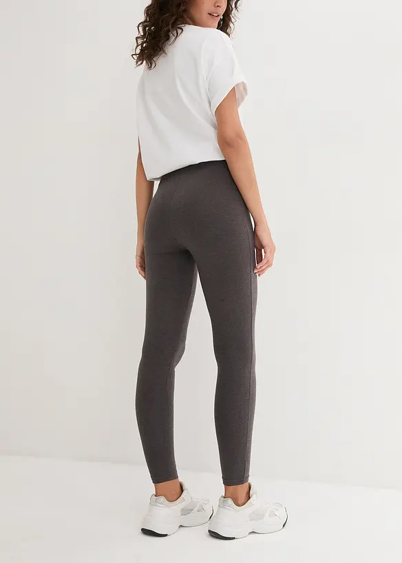 Leggings con puro cotone biologico (pacco da 2), bonprix