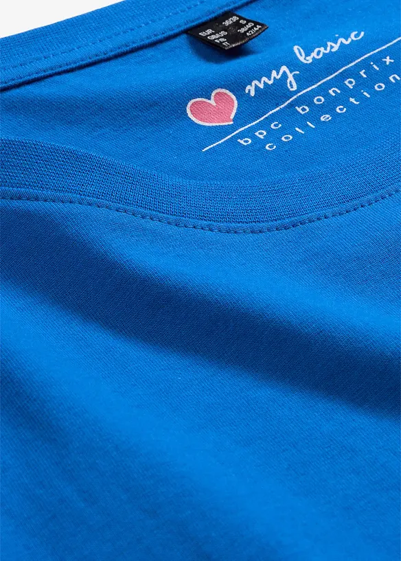 Maglia con scollo rotondo e maniche corte (pacco da 5), bonprix