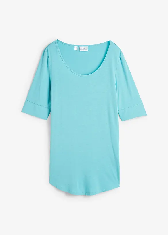 Maglia lunga in morbida viscosa, bonprix