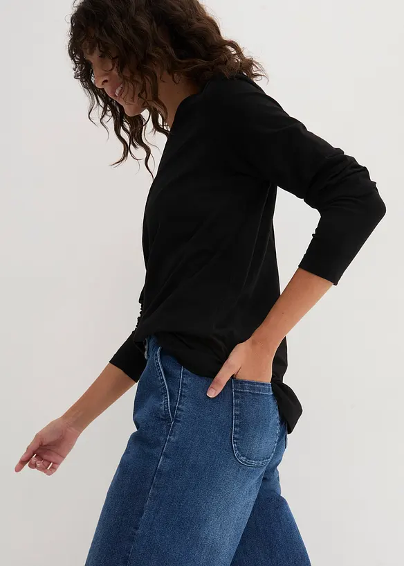 Maglia ampia a maniche lunghe, bonprix