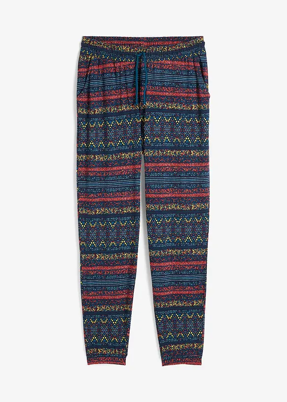 Pantaloni in jersey di misto viscosa morbido, bonprix