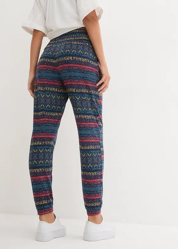 Pantaloni in jersey di misto viscosa morbido, bonprix