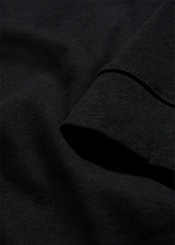 Maglia a maniche lunghe in puro cotone biologico, bonprix