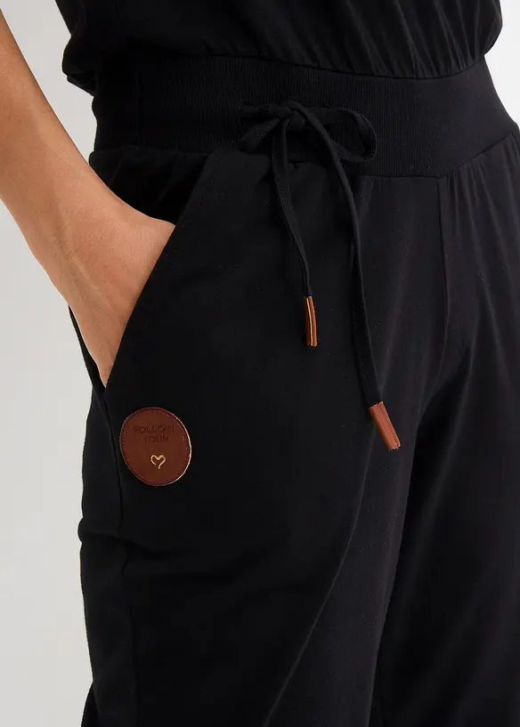 Tuta in jersey di misto cotone, bonprix