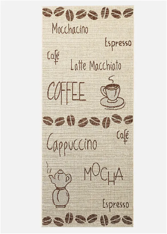 Tappeto da esterno e interno con fantasia grafica, bonprix
