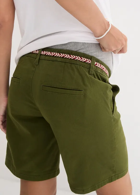 Shorts prémaman chino con cintura, bpc bonprix collection