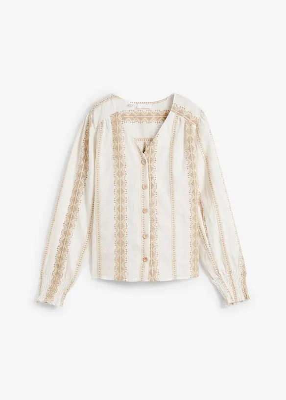 Camicetta in puro lino, bonprix