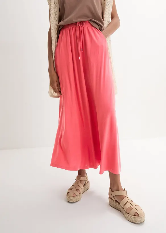 Gonna in jersey misto viscosa, bonprix