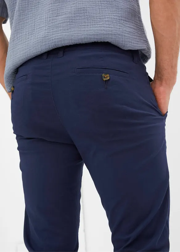Pantaloni chino leggeri, regular fit, bonprix