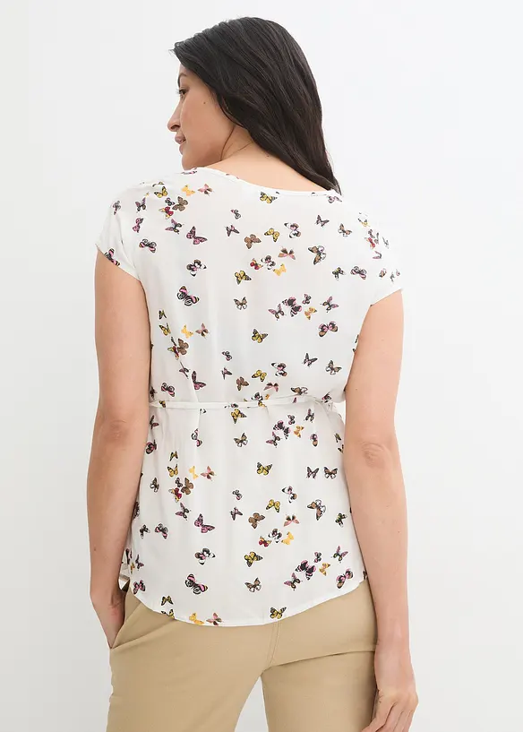 Blusa prémaman leggera in viscosa, bonprix