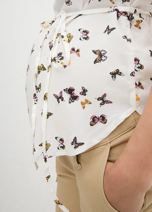 Blusa prémaman leggera in viscosa, bonprix