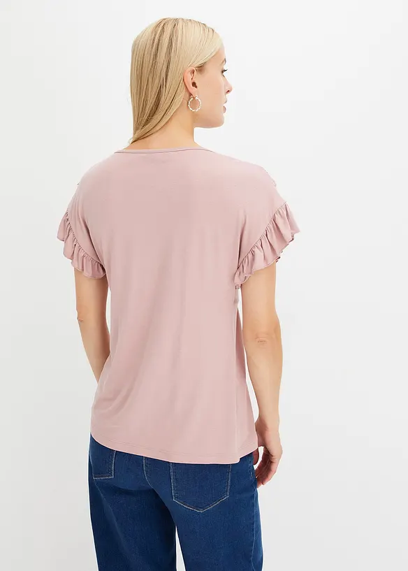 Maglia con pizzo, bonprix