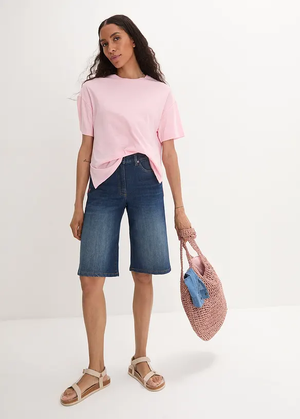 Maxi maglia con stampa, bonprix
