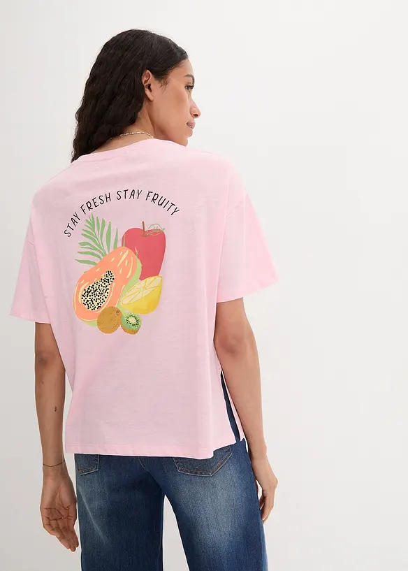 Maxi maglia con stampa, bonprix
