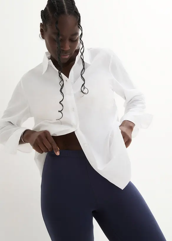 Leggings a pinocchietto in cotone biologico, bonprix