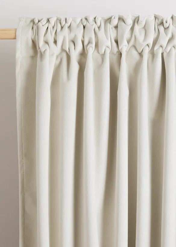 Tenda oscurante termica con superficie vellutata (pacco da 1), bonprix