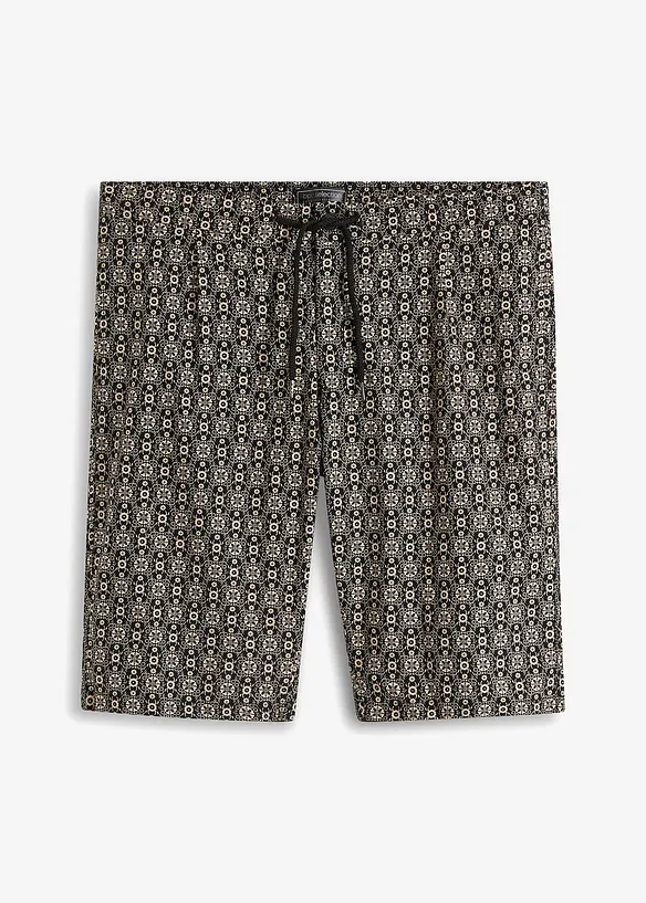 Bermuda chino in misto lino, bonprix
