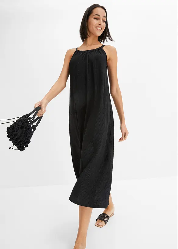 Abito con spalline in crêpe leggero, bonprix