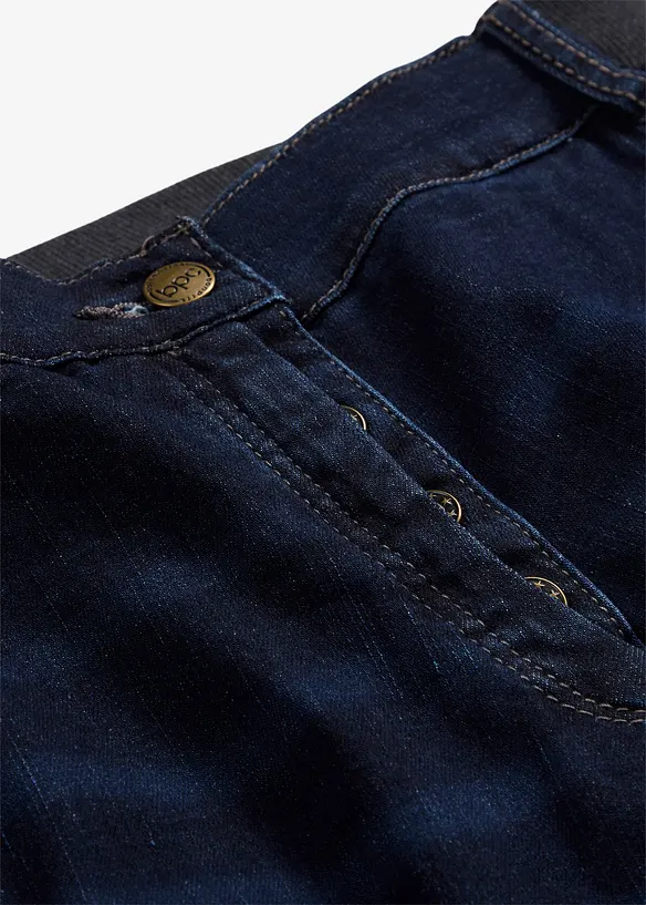 Jeans boyfriend con bordo vita comodo, vita media, bonprix