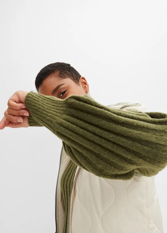Abito midi in maglia, bonprix