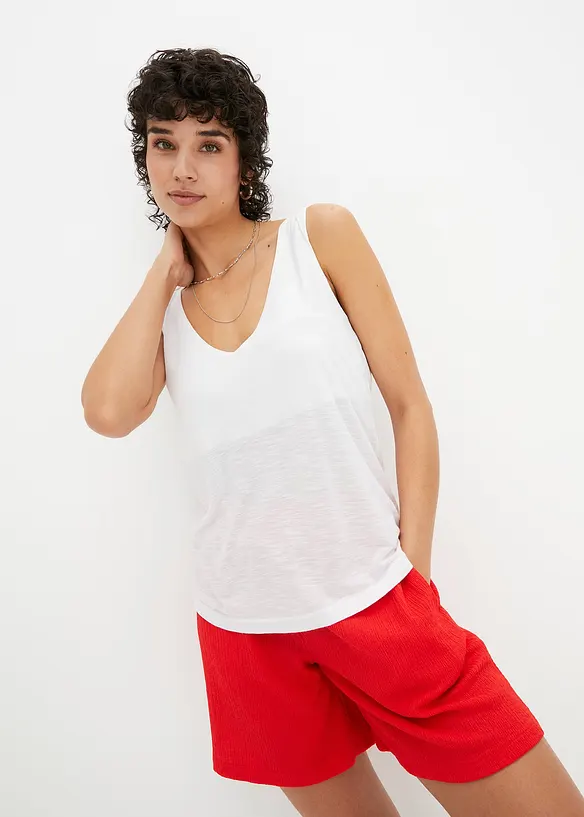 Top in viscosa fluente, bonprix