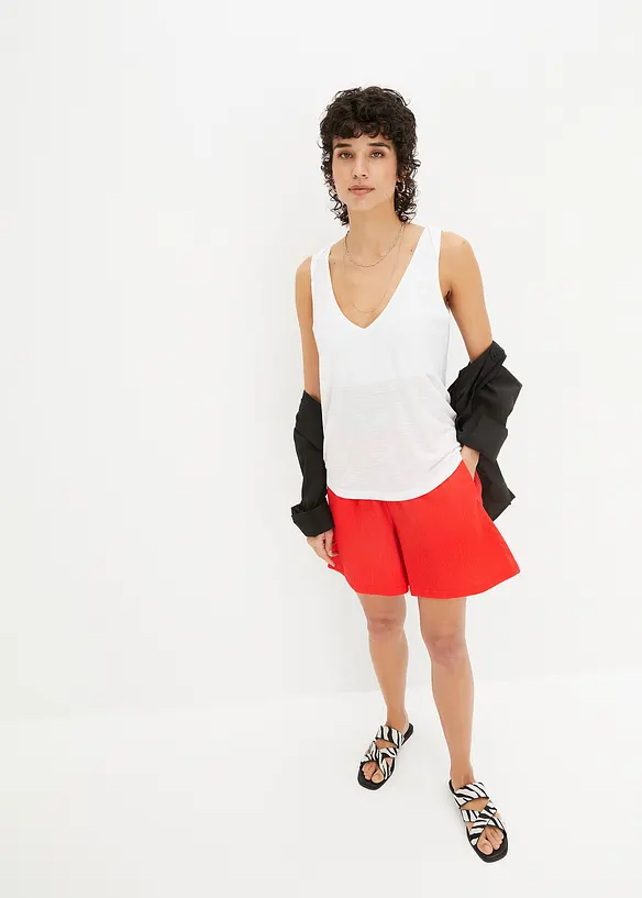 Top in viscosa fluente, bonprix