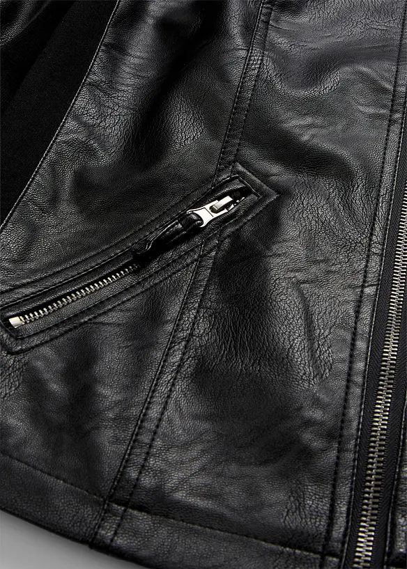 Giacca in similpelle di pura viscosa, bonprix