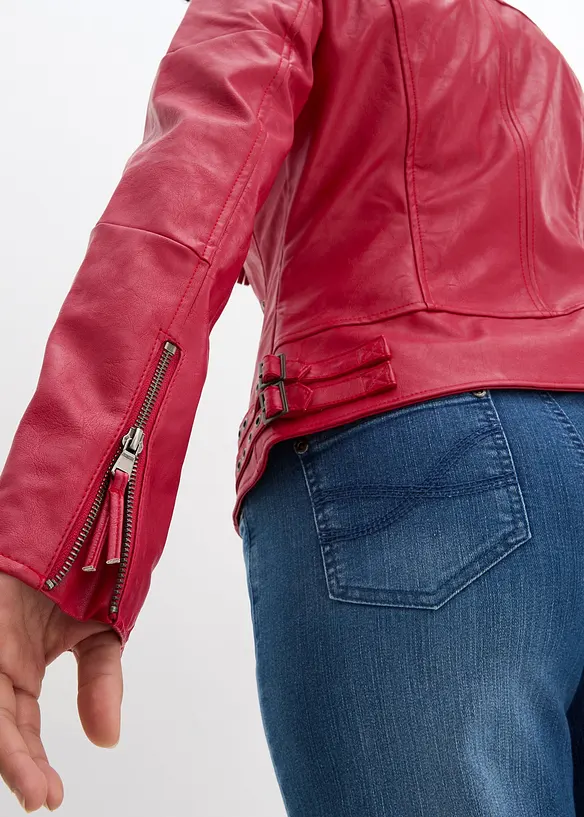 Giacca in similpelle di pura viscosa, bonprix