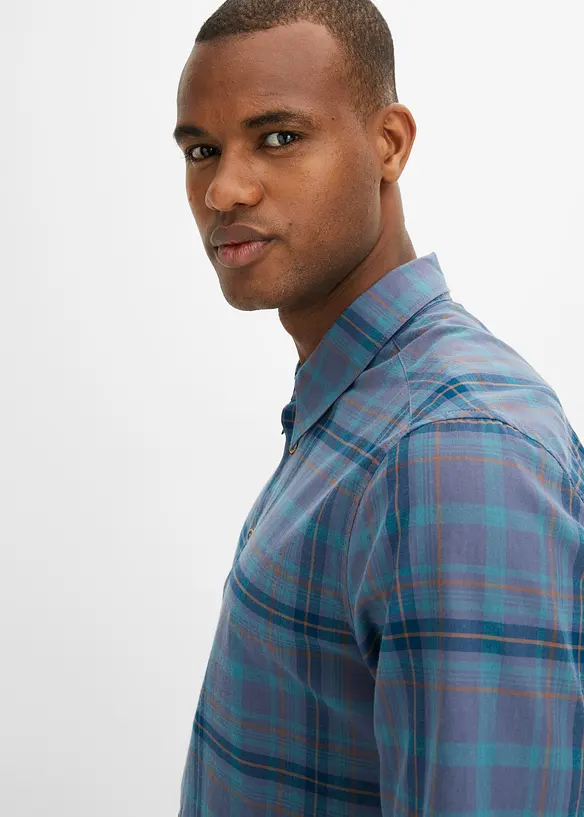 Camicia a maniche corte in puro cotone, bonprix