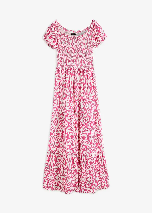 Abito lungo in misto viscosa, bonprix